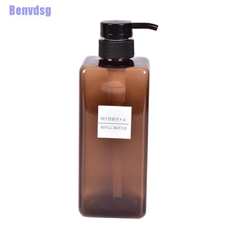 Chai Nhựa Rỗng 650ml Đựng Mỹ Phẩm Tiện Dụng