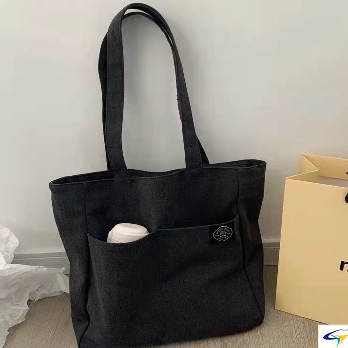 Túi Xách Đeo Vai Vải Canvas Phong Cách Hàn Quốc Năm 2021 Mới