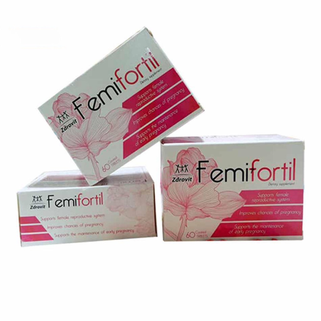 FEMIFORTIL  HỖ TRỢ NÂNG CAO CHẤT LƯỢNG TRỨNG