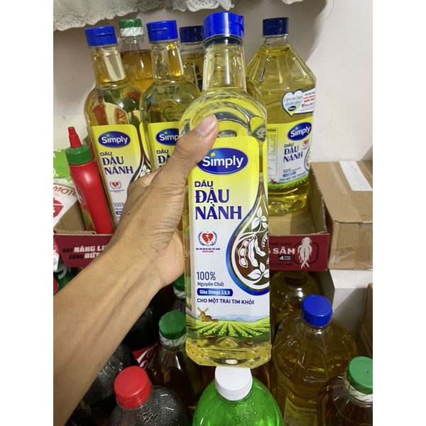 Dầu đậu nành Simply 1L