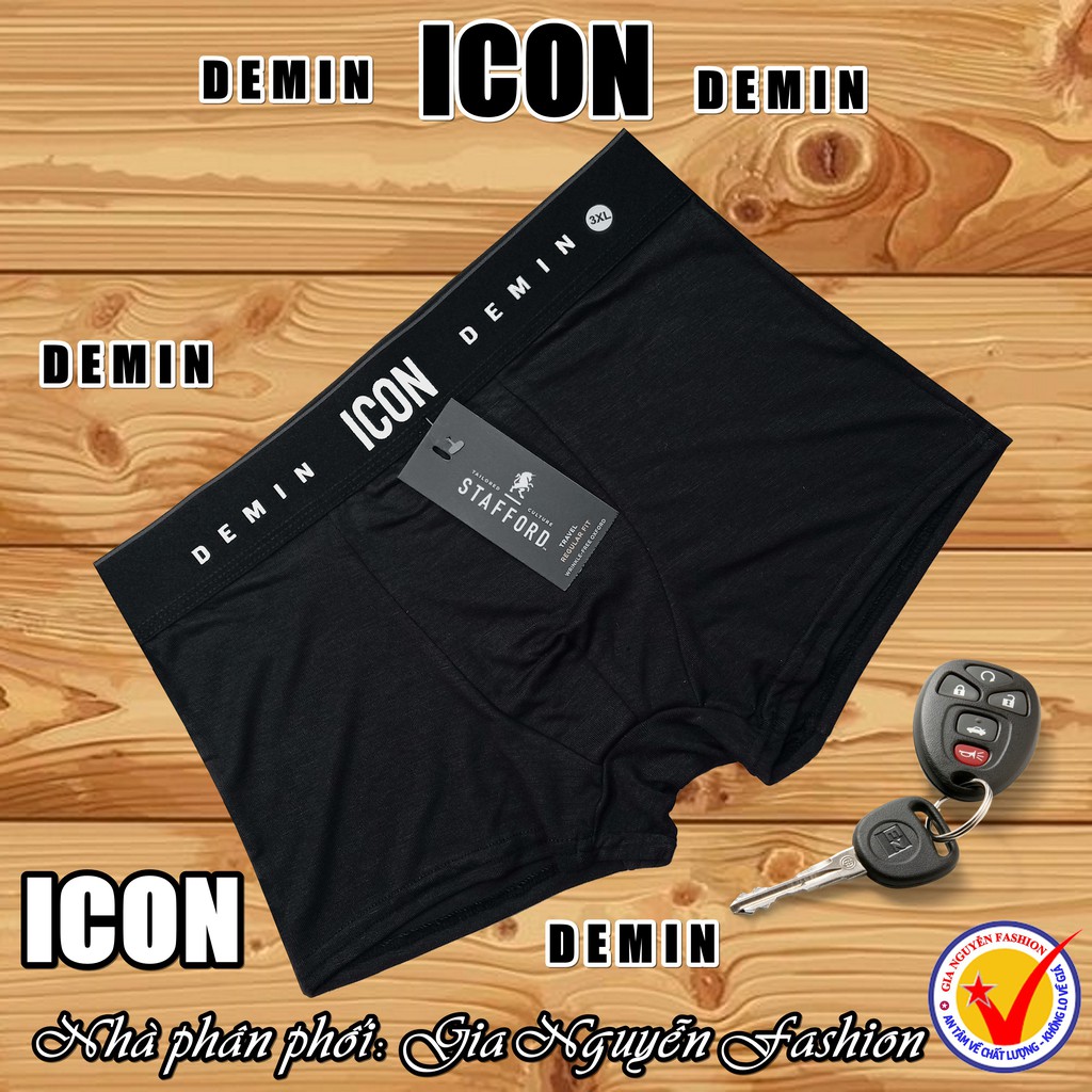 Combo 2 quần lót nam Boxer ICON Demin (Cotton lạnh / Bản tiêu chuẩn)