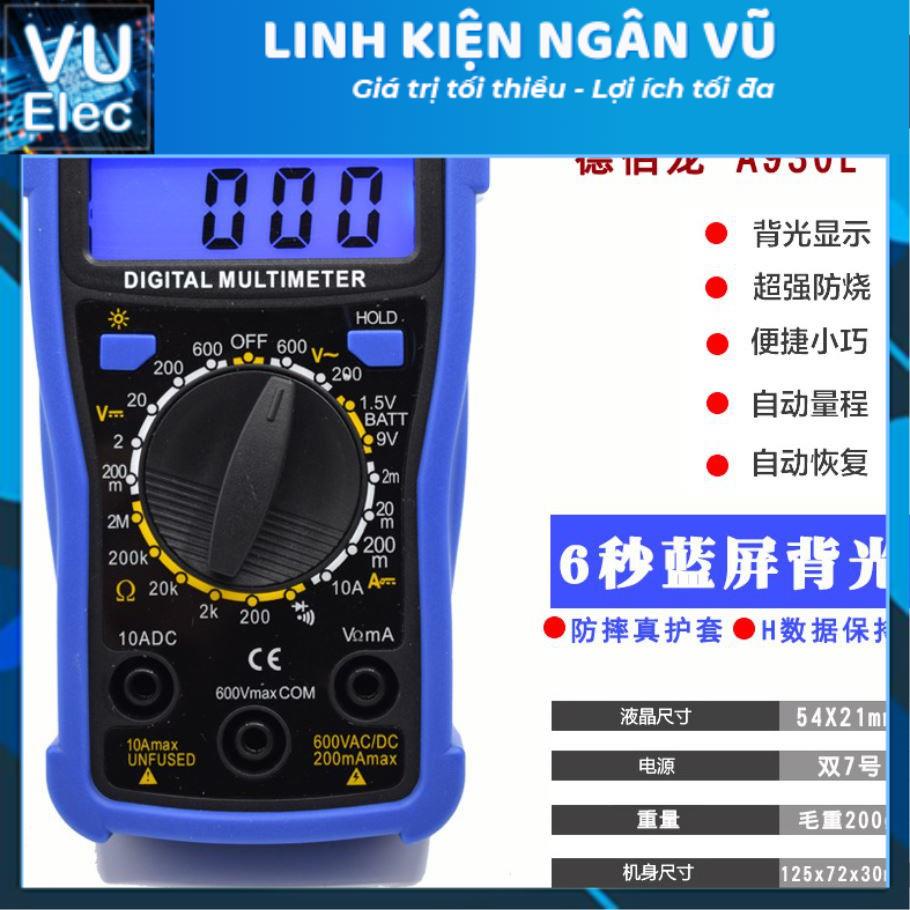 Đồng Hồ Đa Năng VC930L Chính hãng Kèm Bộ hàn TQ936