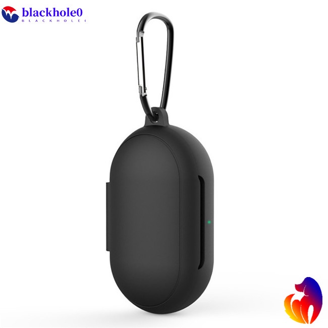 Vỏ Bảo Vệ Hộp Sạc Tai Nghe Samsung Galaxy Buds+ Bằng Silicon Kèm Móc Khóa Tiện Dụng