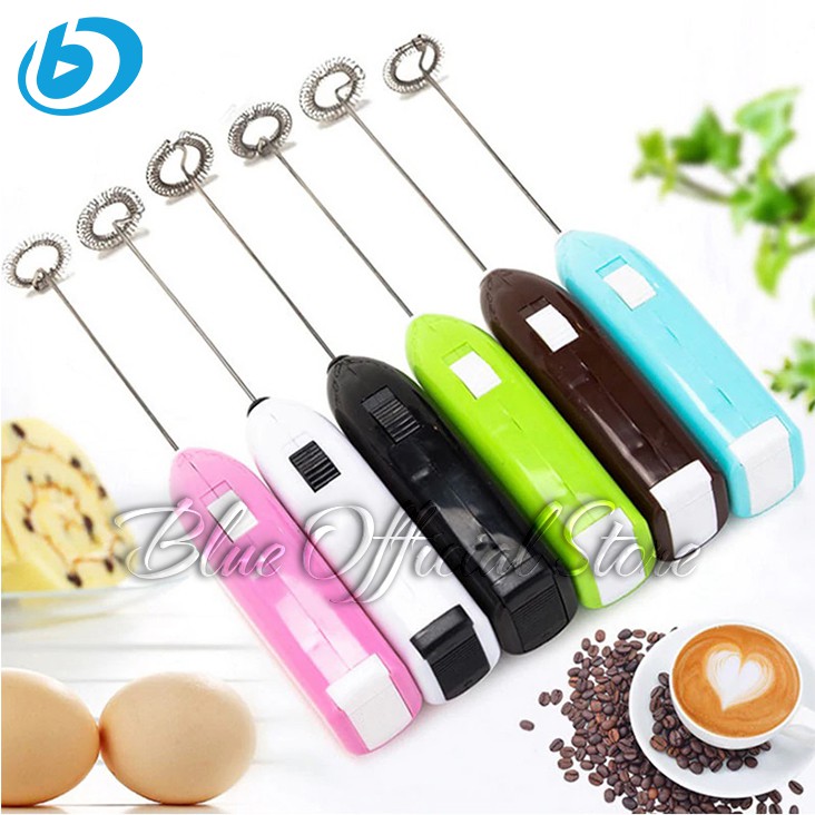 Máy Đánh Trứng 🥚 Máy Đánh Trứng Cầm Tay 🥚 Mini Cao Cấp Bằng Thép Không Gỉ - Hoạt Động Êm Ái ☕ Đồ Gia Dụng ☕ Tiện Ích