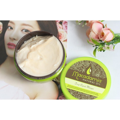 NHẬP KHẨU CHÍNH HÃNG🌿 Kem hấp (dầu ủ tóc) Macadamia Deep Repair Masque 🌿