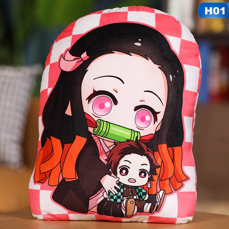 Gối Ôm Dài 20cm Họa Tiết Hoạt Hình Anime Dễ Thương