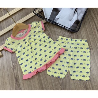 Bộ cotton xuất dư cho bé