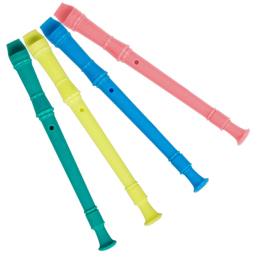 Sáo Soprano 4 Màu ABS 7 Lỗ Dạng Chìa Khóa Dành Cho Người Mới Bắt Đầu