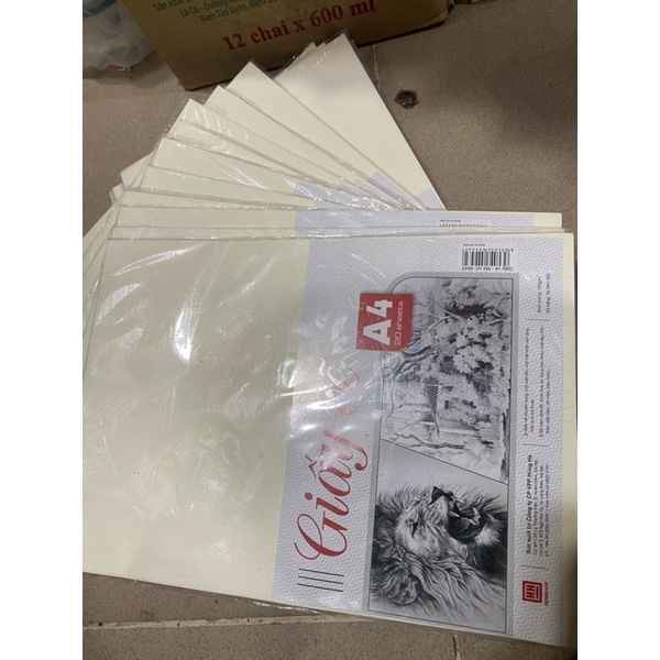 Giấy vẽ A4 Hồng Hà 4943