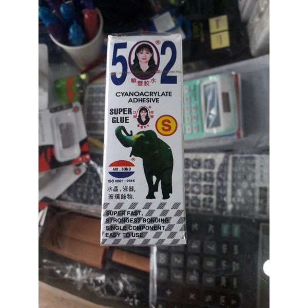 Keo Dán Con Voi 502 S thuận phong- Hàng Loại 1- Phong nga store, Super Glue, dính nhanh dính chắc