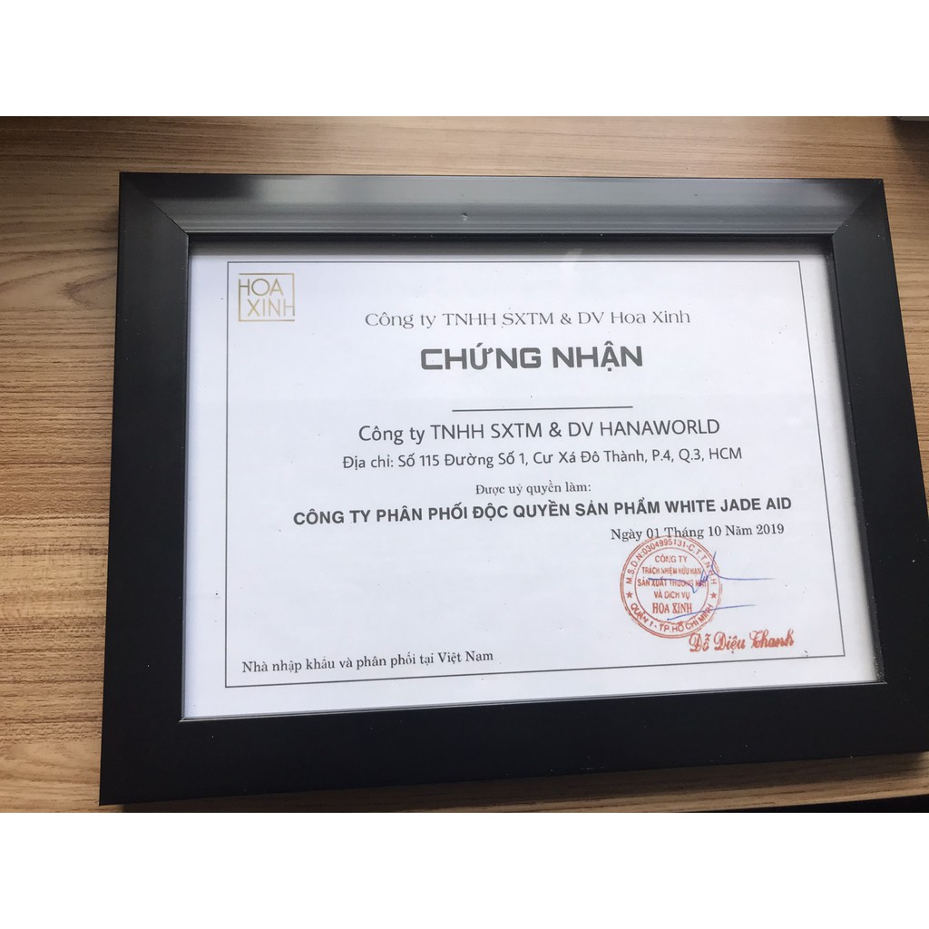 GÓI UỐNG TRẮNG DA WHITE JADE AID &amp; Thực phẩm chức năng BỔ SUNG COLLAGEN  HÀN QUỐC tại Nguyễn Gia group