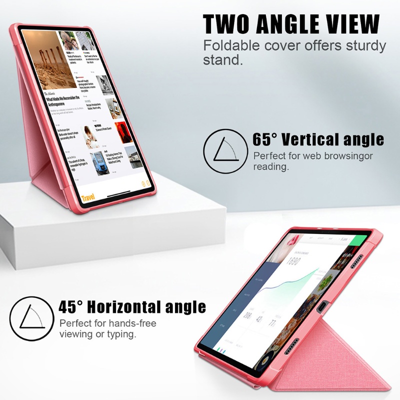Bao Da Máy Tính Bảng TPU Cao Cấp Cho Tab P11 Pro 11.5 &quot;eReader Premium Với 2 Góc Origam