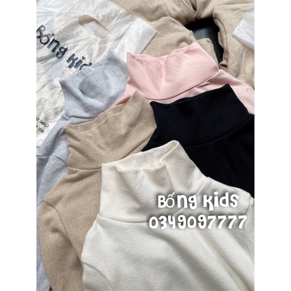Áo Cổ Lọ Bé Trai &amp; Bé Gái Basic GJ