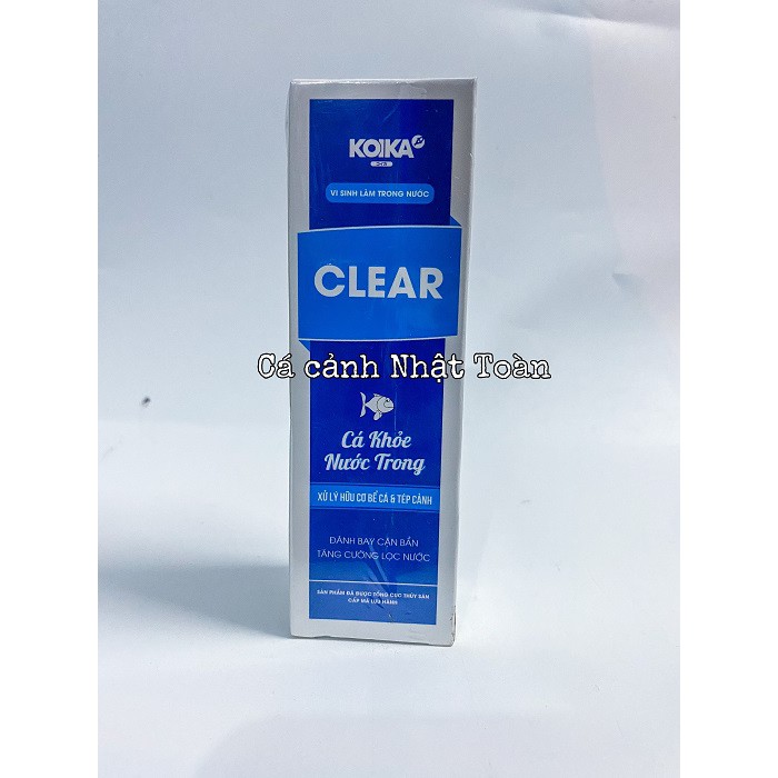 MEN VI SINH CHO CÁ CẢNH CLEAR KOIKA 100ML