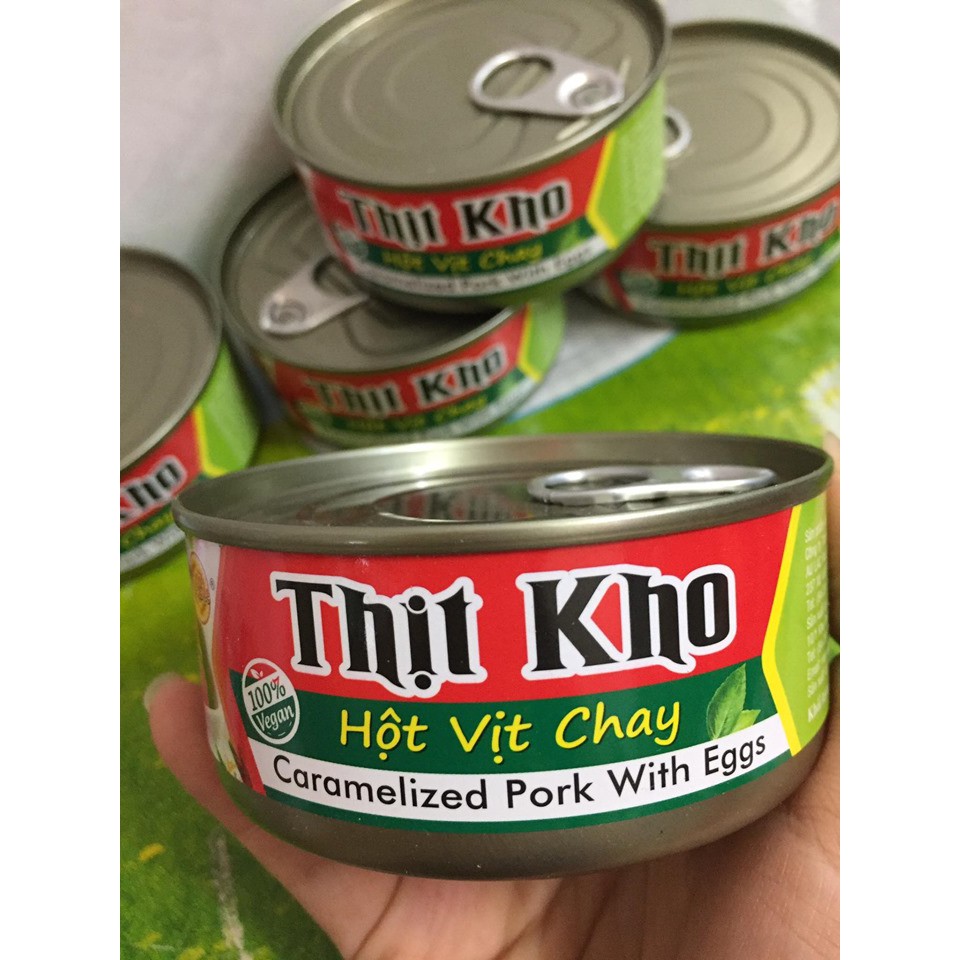 Thịt Kho Hột Vịt Chay Âu Lạc Ngon Bổ Rẻ - Hộp x 150g