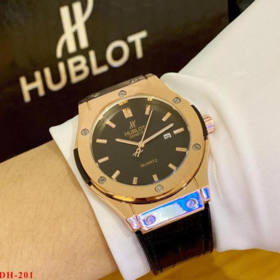 [Free Ship]  [Free Ship]  Đồng hồ nam Hublot - nam size 42mm - dh201 hàng đẹp fullbox