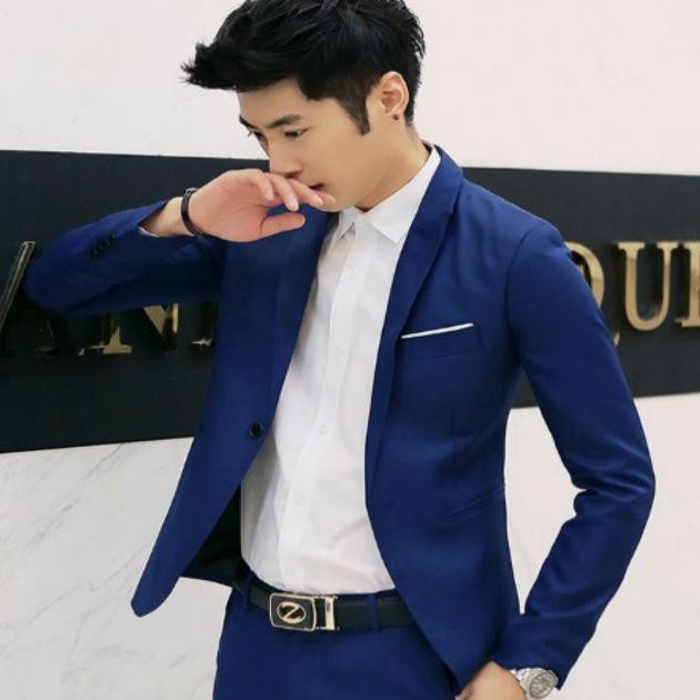 ◇Áo vest nam 2 lớp lịch lãm đẳng cấp quý ông màu xanh đen