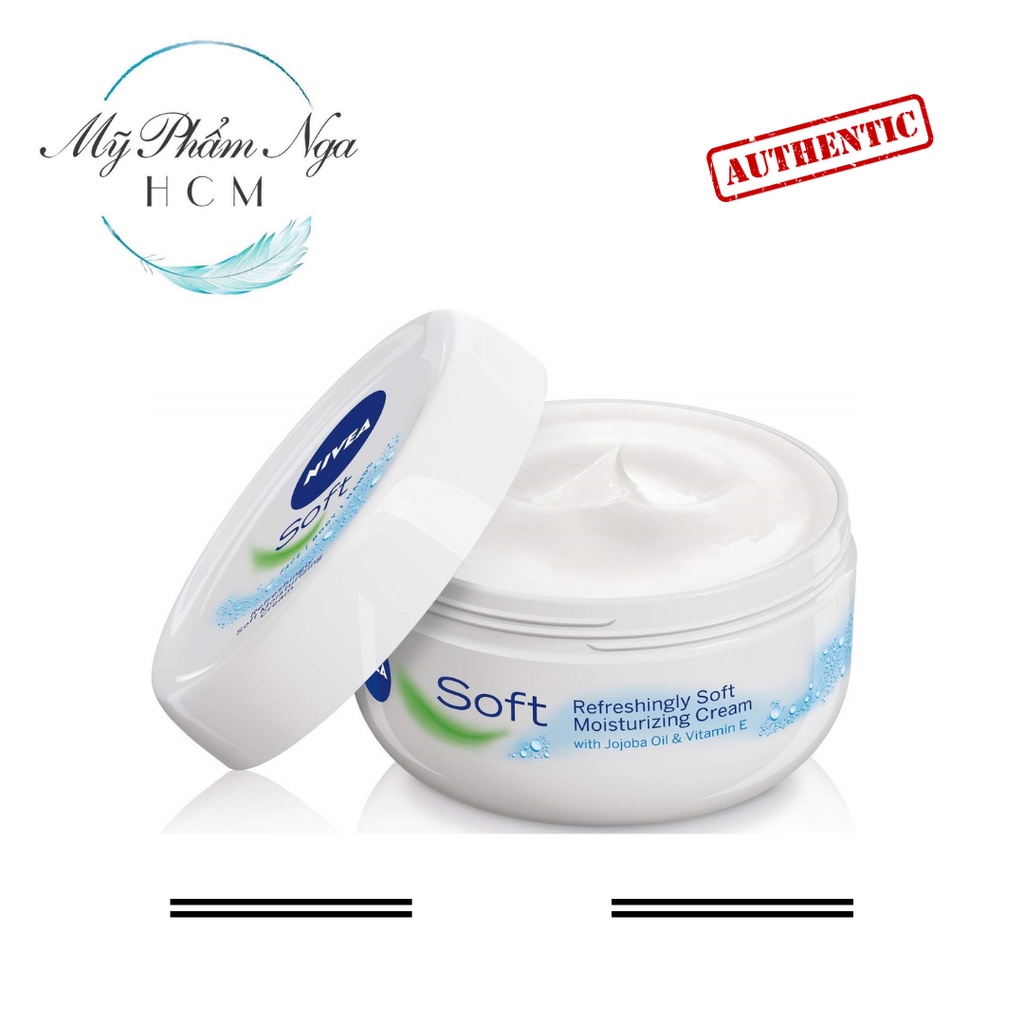 Kem Nivea Soft dưỡng ẩm mặt &amp; toàn thân