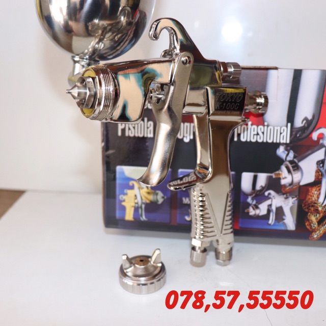 Súng Phun Sơn K100 TOKYO Hàng Xịn