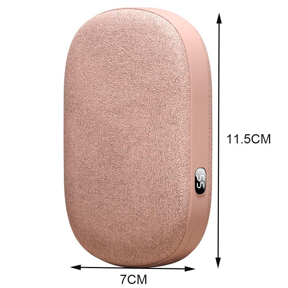 Máy Sưởi Ấm Tay Hai Mặt Sạc Usb Tiện Dụng