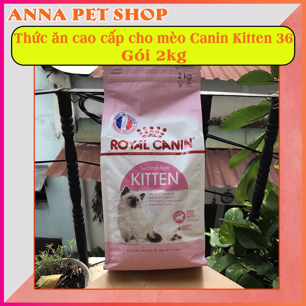 Thức ăn cao cấp cho mèo kitten 36 - 2kg