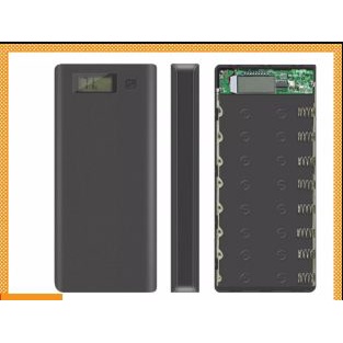 Bộ vỏ và mạch sạc dự phòng 2A, hộp đựng 8Cell và lò xo đã hàn dùng pin 18650 , mạch sạc 2a