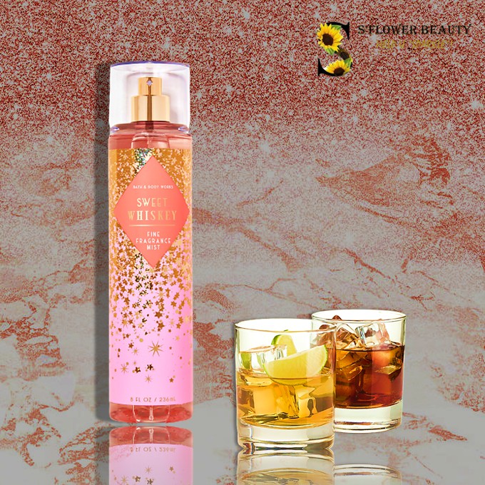 2020 |  Sweet Whiskey  | Gel Tắm - Dưỡng Thể - Xịt Thơm Toàn Thân Bath &amp; Body Works Shower Gel - Lotion - Body Mist