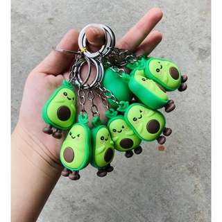Móc khoá trái bơ dễ thương/ móc khoá hoạt hình siêu dễ thương cute ms: 011