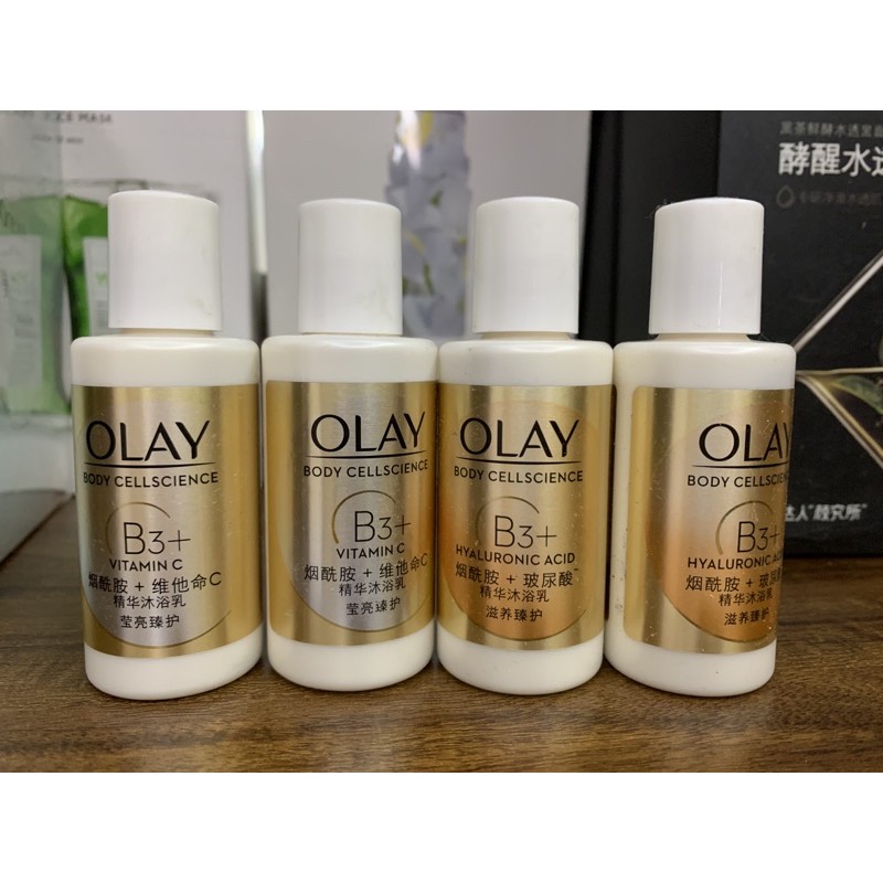 Sữa tắm Olay B3 + VitaminC và B3 + Hyaluronic acid chai 50ml