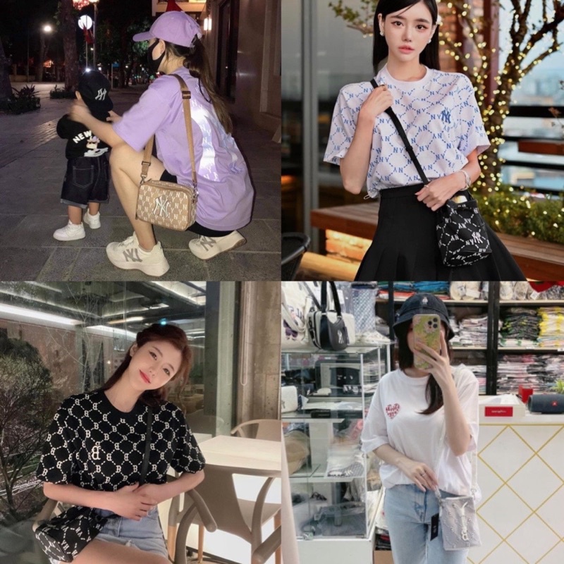 (HÀNG SẴN tqxk chuẩn lọai 1:1)(ảnh thật)Mẫu túi đeo chéo chữ nhật m / lb Jac.quard Monogram size to( 2 màu)