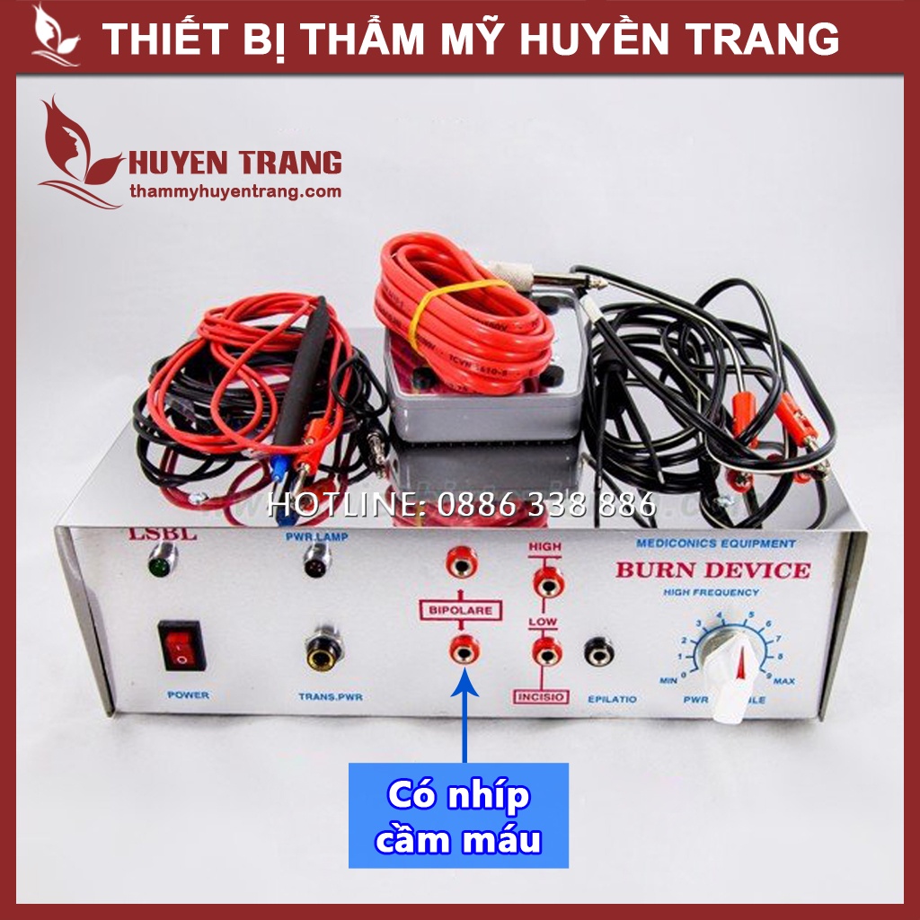 Máy Đốt Cao Tần, Đốt Nốt Ruồi Tàn Nhang, Mụn Thịt, Mụn Cơm, Trĩ Nội, Trĩ Ngoại, Sùi Mào Gà NANOCEE