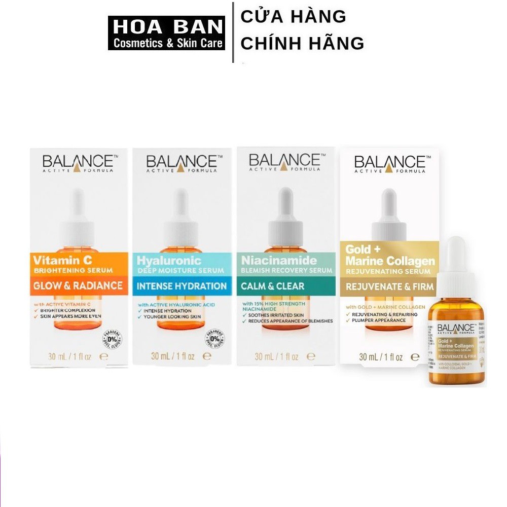 Combo Tinh chất dưỡng da Balance