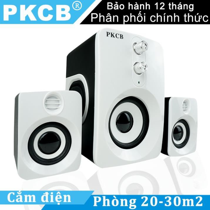 Loa Máy Tính Laptop Giá Rẻ Có Dây Bass PKCB 201 Speakers PF94