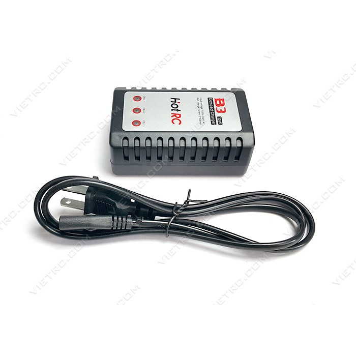 Sạc B3 cho pin lipo 2S/3S của tàu, xe, máy bay điều khiển từ xa SIÊU HOT