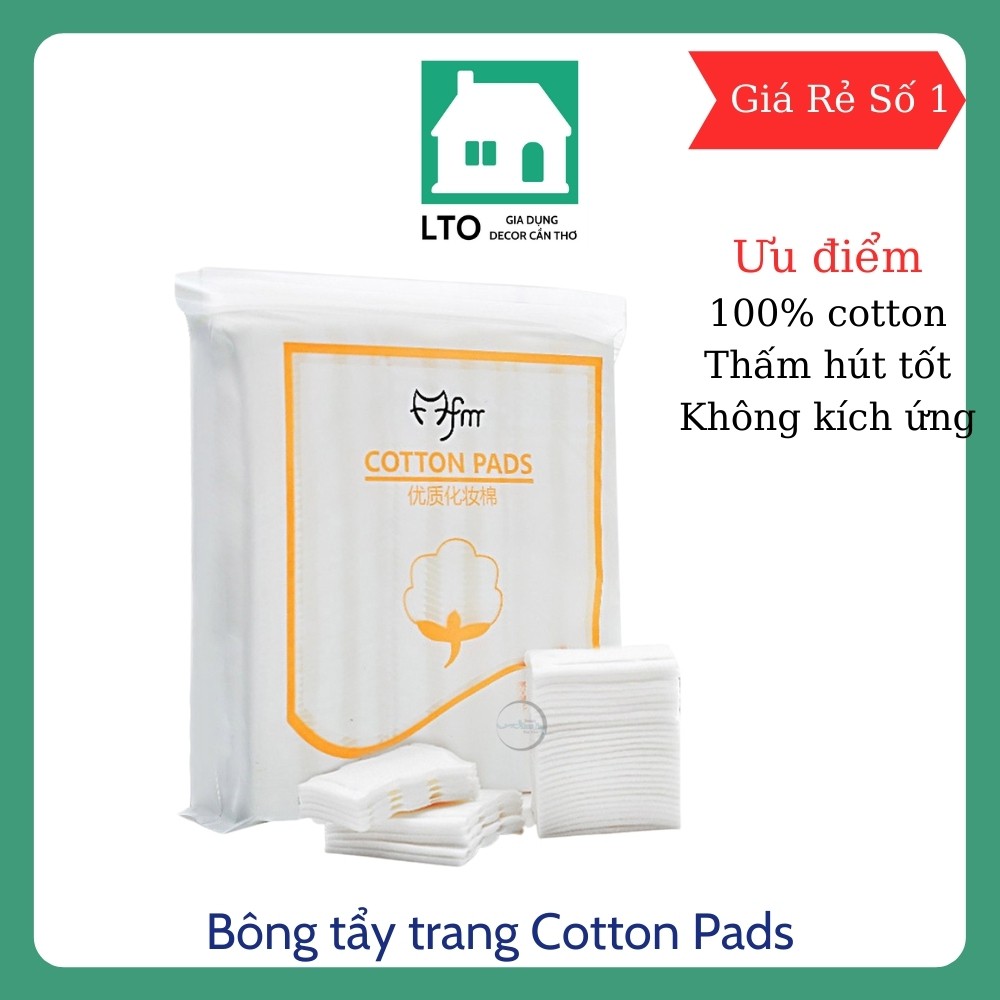 Bông Tẩy Trang 3 Lớp Cotton Pads 222 miếng