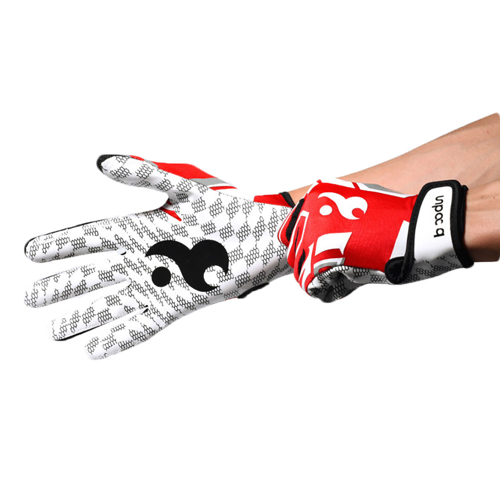 georgia BOODUN Unisex Rugby Full Finger Breathable Anti-slip American Football Gloves