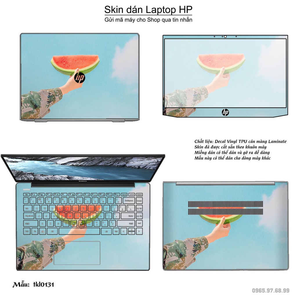 Skin dán Laptop HP in hình thiết kế _nhiều mẫu 3 (inbox mã máy cho Shop)