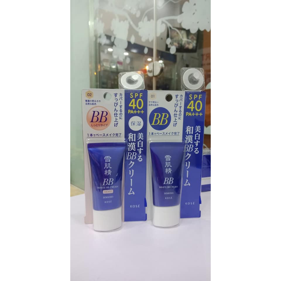 Kem trang điểm BB Kose Sekkisei White Cream 6 in 1 Nhật Bản