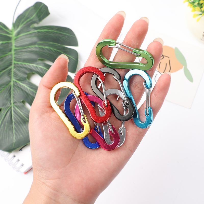 Kẹp Móc Khóa/Thắt Lưng Bằng Hợp Kim Nhôm An Toàn Đa Ứng Dụng Cho Hoạt Động Ngoài Trời