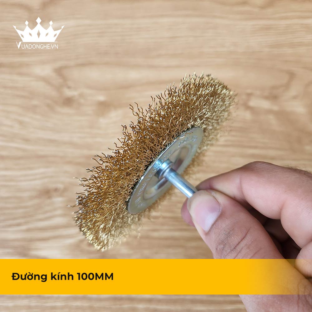 Chén Cước Đánh Gỉ, Chổi Cước Đồng Đánh Gỉ Tolsen Nhiều Size 24/50/75/100mm Chính Hãng - Vua Đồ Nghề