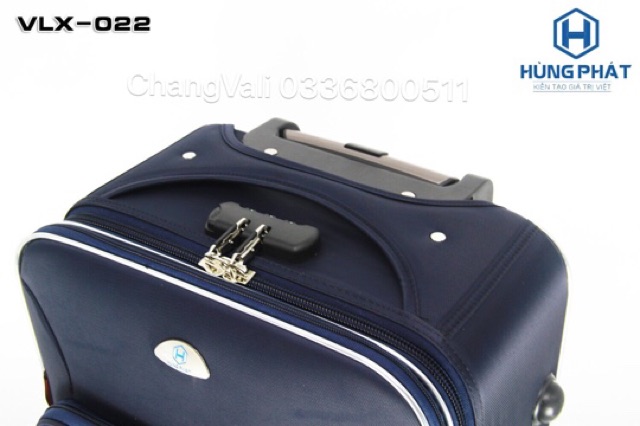 Vali kéo Hùng Phát 4bánh 022-vải dù cao cấp chống thấm,siêu bền - HN3