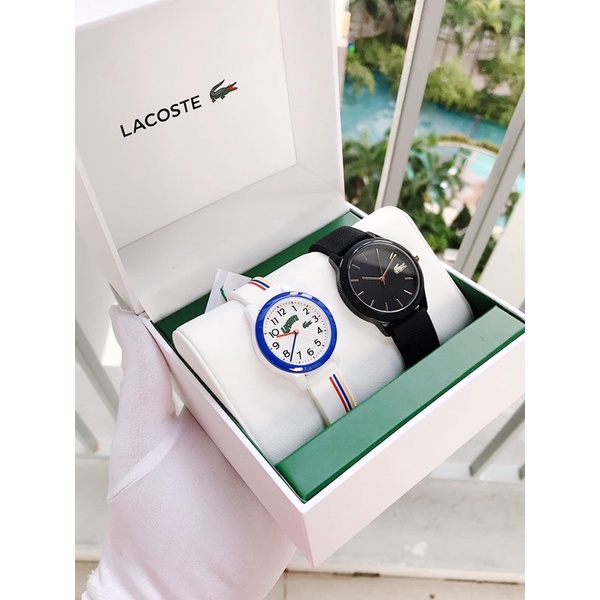 Set đồng hồ cặp LACOSTE 36/32mm - Hàng authentic nhập Mỹ