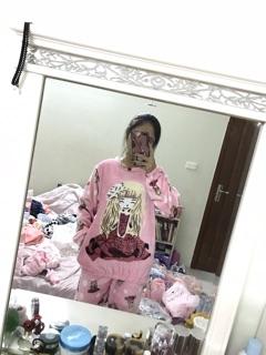 Đồ ngủ lông ( xả 195 + 5k phí shopee )