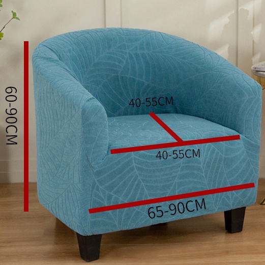 Vỏ Bọc Ghế Ngồi Hình Bán Nguyệt Co Giãn Chống Thấm Nước Tiện Dụng Cho Phòng Khách/ Phòng Ngủ