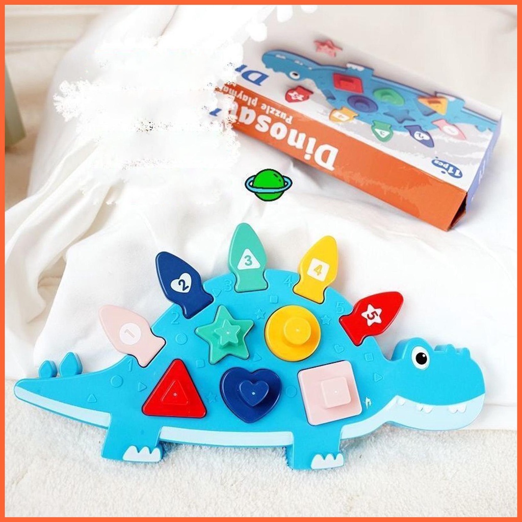 Mô Tơ Khủng Long Đồ Chơi Giáo Dục Montessori Cho Bé