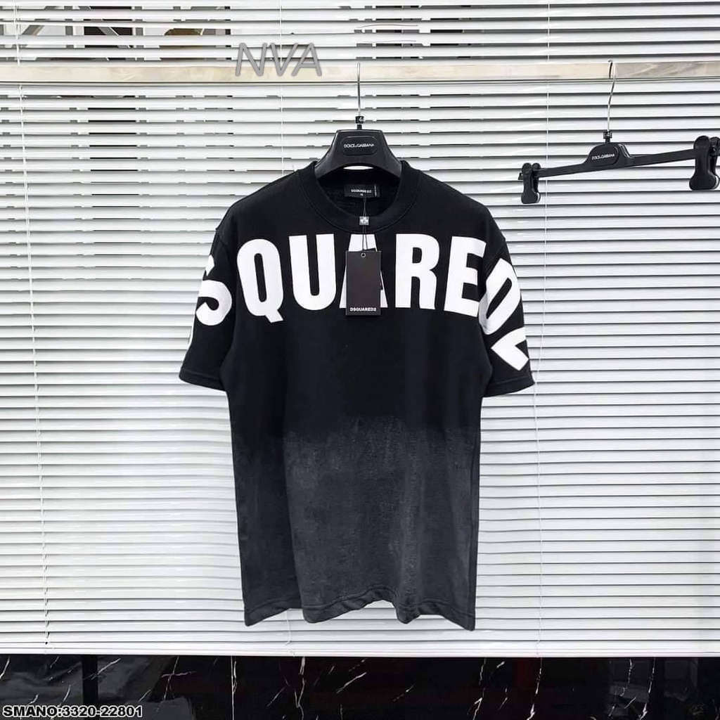 Áo Thun Loang Tay Lỡ Loang DQ ❤ Áo Phông Cotton Dáng Rộng Nam Nữ NVA92
