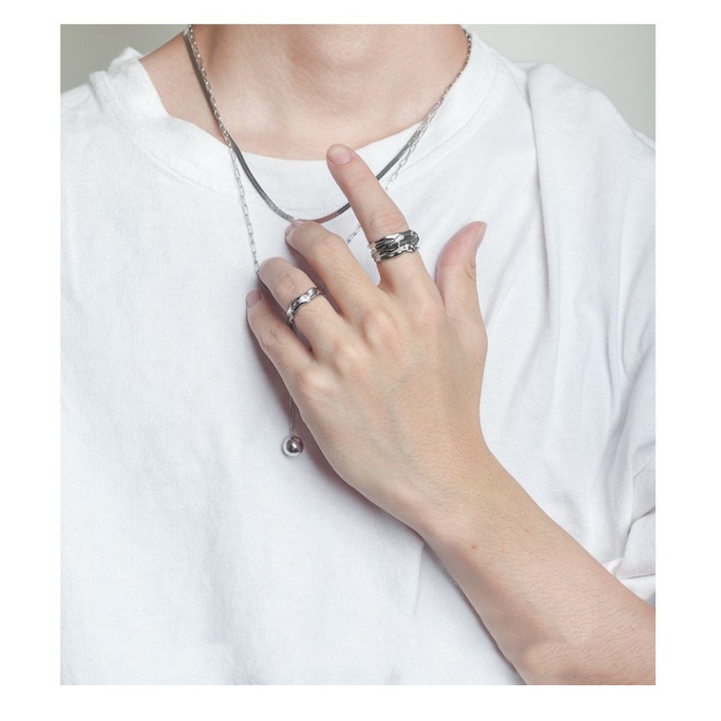 Nhẫn hở kiểu dáng độc đáo phong cách Hàn Quốc retro 19A1487 dễ phối đồ