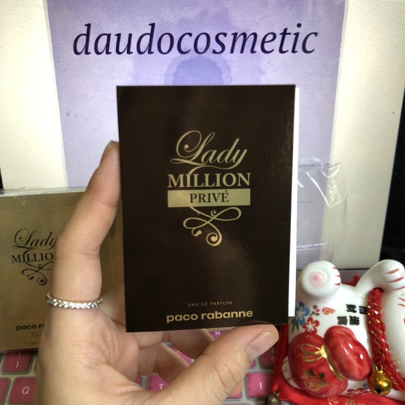 [vial] Nước hoa Paco Rabanne Lady Million EDP/ Lucky 1.5ml