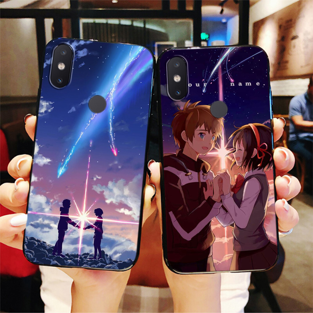 Ốp Lưng Tpu Mềm In Hình Phim Anime Your Name Cho Redmi 6 Pro 6a 7 7a 8 8a 9 9a 9c