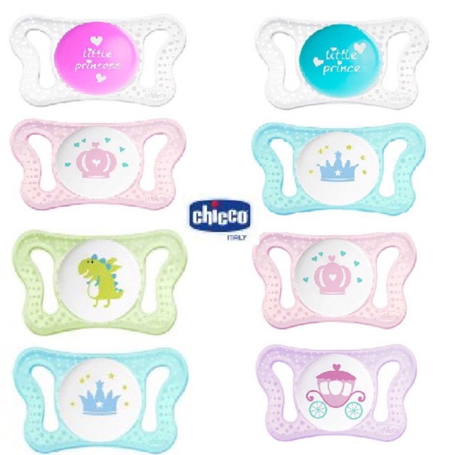 SÉT 2 TI GIẢ CHUYÊN BIỆT CHO TRẺ SƠ SINH CHICCO MICRO 0-2M
